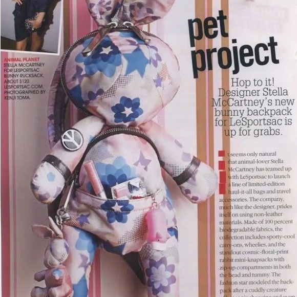 Stella McCartney Bunny Backpack main image 11